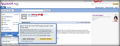 cara membuat email di yahoo.com: Mencoba masuk / login ke alamat email yahoo baru